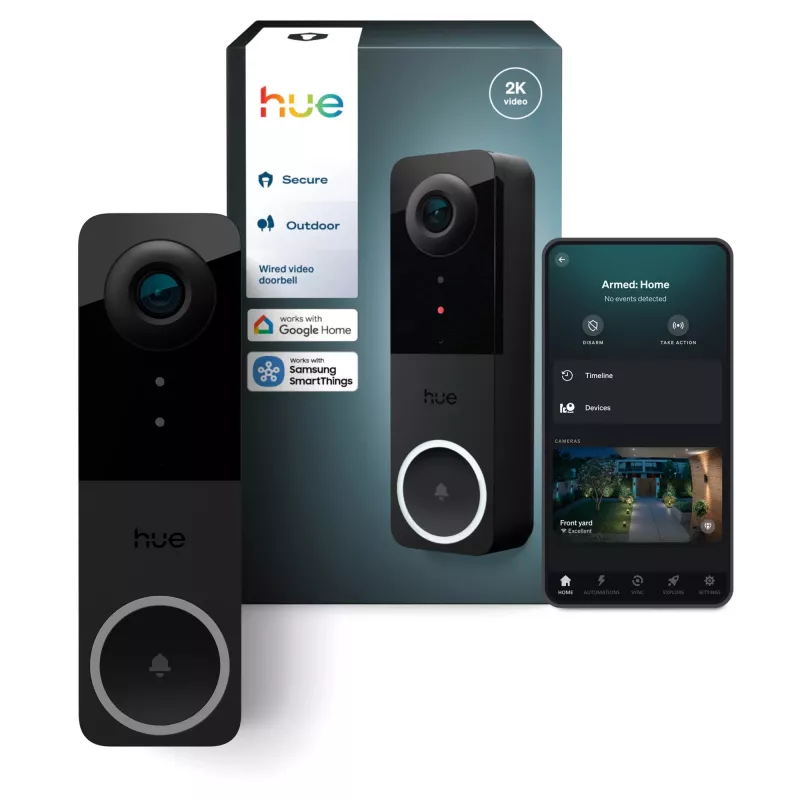 Philips Hue Secure Câmara de campainha com fios