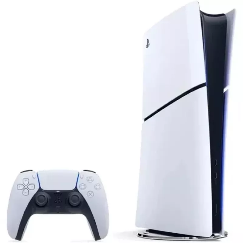 Sony Playstation 5 slim Digital Edition 825 GB Wi-Fi preto, branco