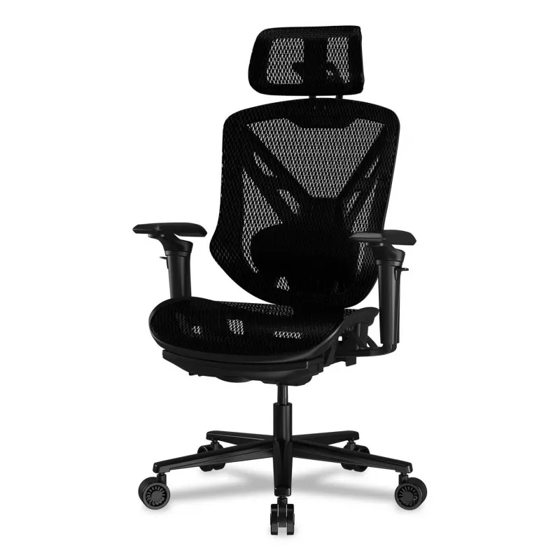 Cadeira gaming universal COUGAR Gaming CGR-SPD-GRB preta 120 kg