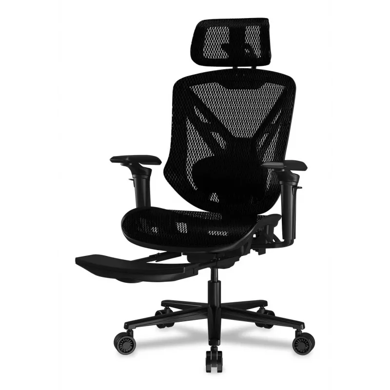 Cadeira gaming universal COUGAR Gaming CGR-SPD-GRB preta 120 kg