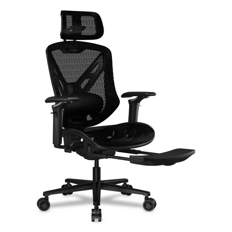 Cadeira gaming universal COUGAR Gaming CGR-SPD-GRB preta 120 kg