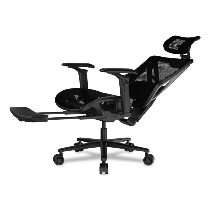 Cadeira gaming universal COUGAR Gaming CGR-SPD-GRB preta 120 kg