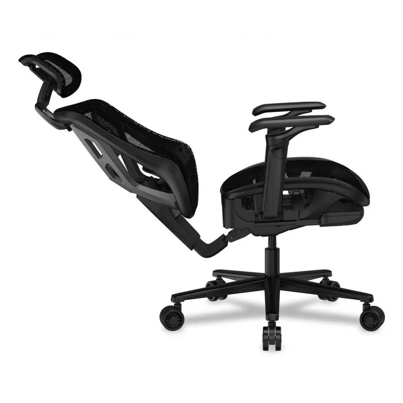 Cadeira gaming universal COUGAR Gaming CGR-SPD-GRB preta 120 kg