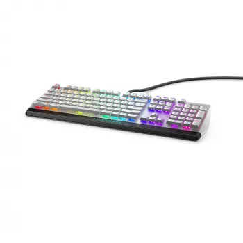 Teclado gaming Alienware AW510K USB preto, branco