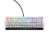 Teclado gaming Alienware AW510K USB preto, branco