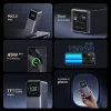 Powerbank portátil Ugreen 12000mAh 100W carregamento rápido
