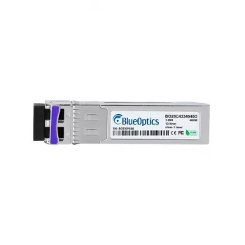 Transceptor SFP de fibra ótica BlueOptics 3HE08314BA-BO, interface cSFP, 1250 Mbit/s, prateado