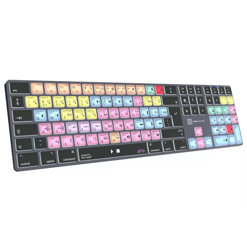 Logickeyboard Avid Pro Tools Titan UK Mac teclado LKB-PT-TM-UK
