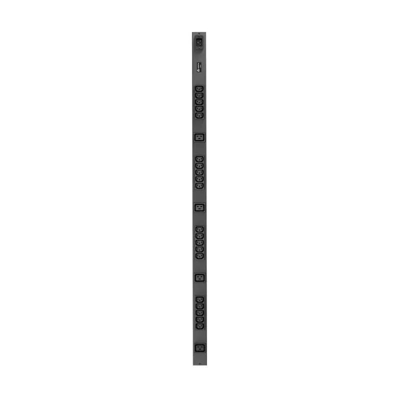 Vertiv Geist rPDU, Basic, 0U, entrada C20 230V 16A, saídas (20)C13 | (4)C19 unidade de distribuição de energia (PDU) 24 saídas AC preto