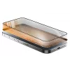 Cellularline Fortified Xtreme Glass - iPhone 16 vidro temperado ultrarresistente com bordas reforçadas, fácil de aplicar e extremamente resistente