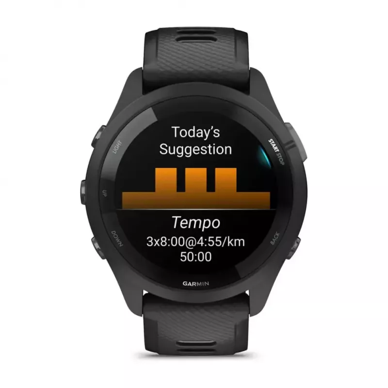 Smartwatch Garmin Forerunner 265 preto