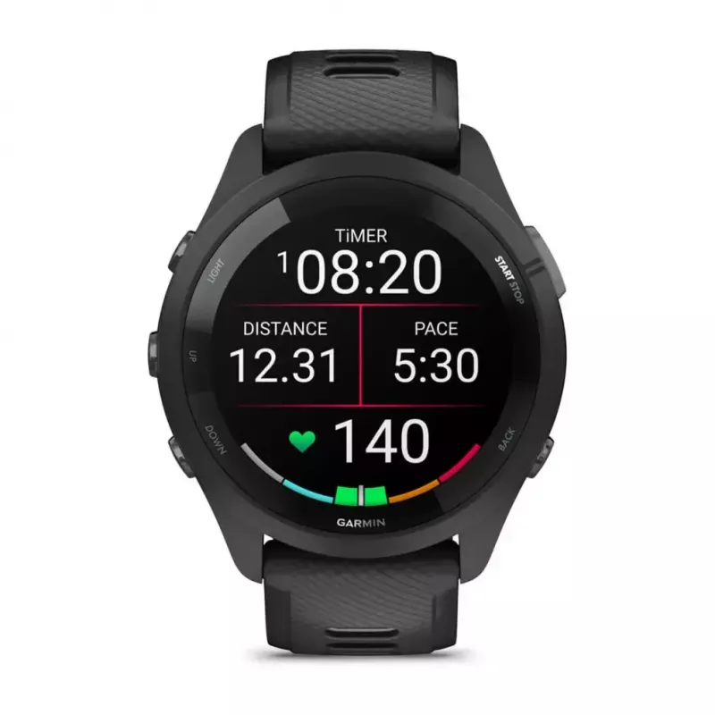 Smartwatch Garmin Forerunner 265 preto