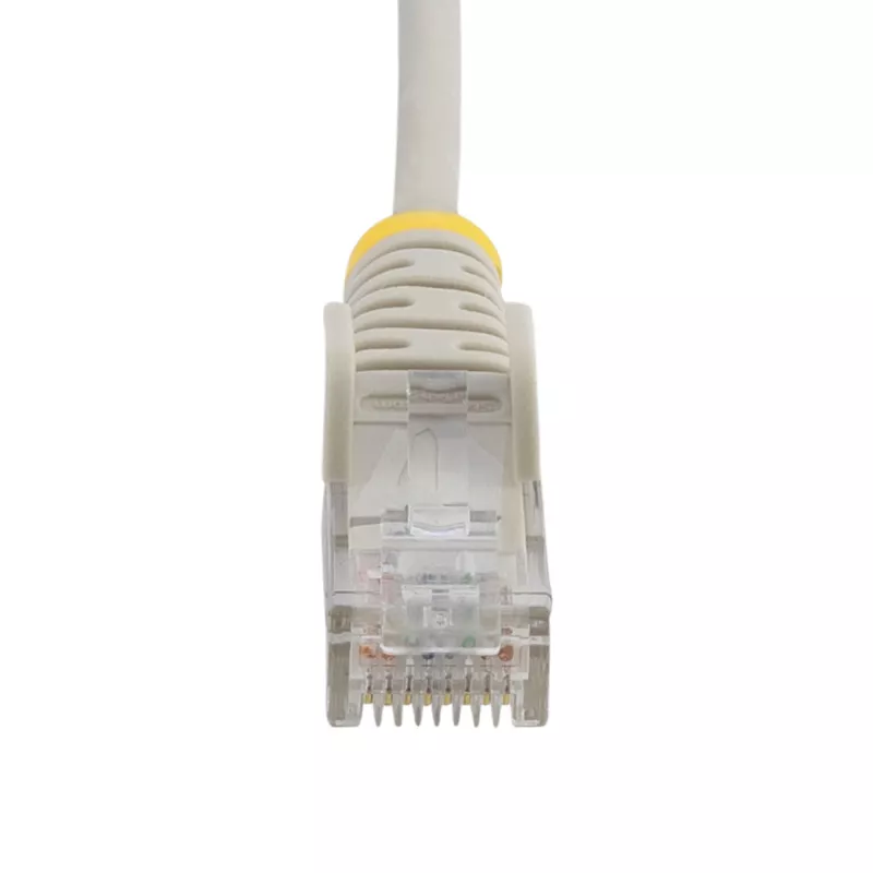 Cabo StarTech.com 0,5 m CAT6 – fino – fichas RJ45 snagless – cinzento