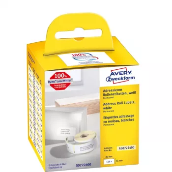 Etiqueta autocolante Avery AS0722400