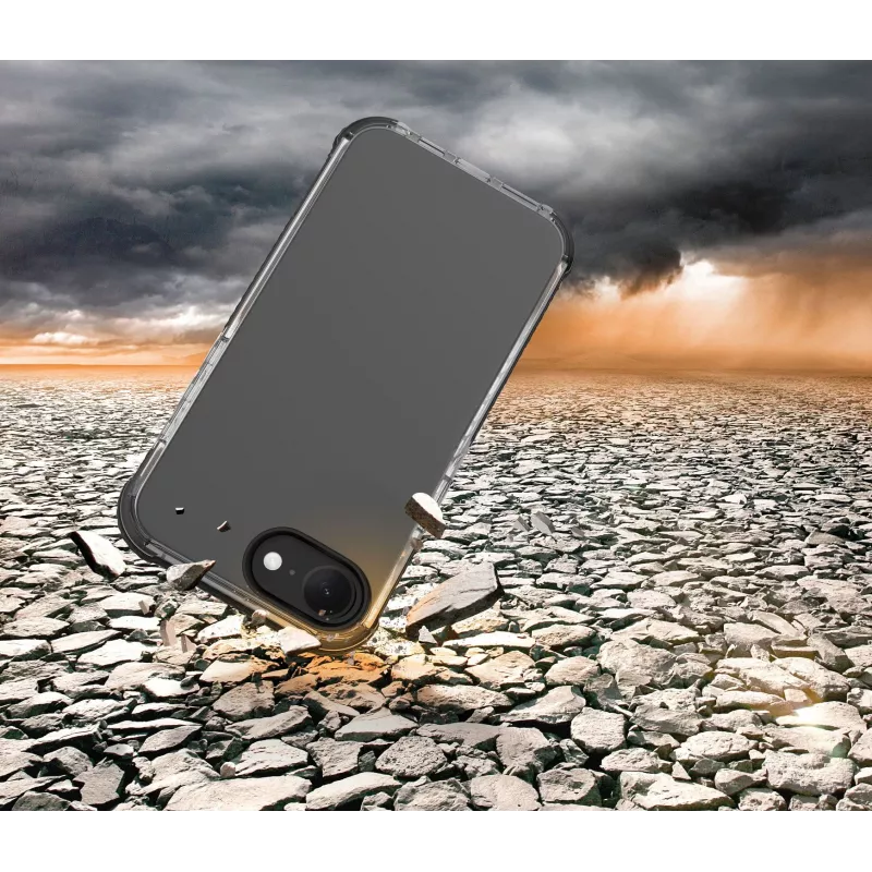 Cellularline Tetra Force Strong Guard – capa protetora ultraelástica e resistente a choques para iPhone 16e com tecnologia antibacteriana Microban® integrada