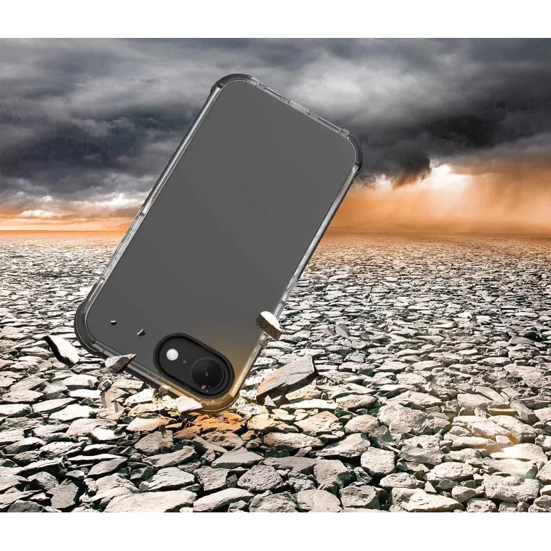 Cellularline Tetra Force Strong Guard – capa protetora ultraelástica e resistente a choques para iPhone 16e com tecnologia antibacteriana Microban® integrada
