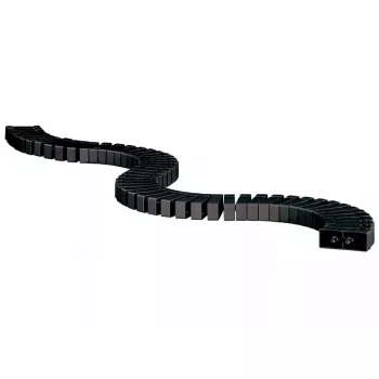 Organizador de cabos Bachmann Desk Cable Eater preto, 1 m de comprimento, 1 unidade