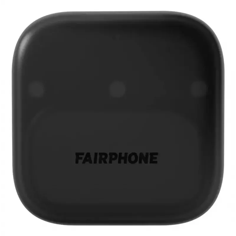 Auscultadores Fairphone Fairbuds TWS in-ear, preto — Bluetooth, USB‑C, 20–20.000 Hz, alcance de 10 m