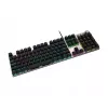 Teclado gaming MSI FORGE GK310 RED DE Mecânico USB QWERTY Preto