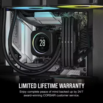Corsair Vengeance, DDR5-6400, CL32, AMD EXPO + Intel XMP 3.0 - 32 GB Dual-Kit, cinzento