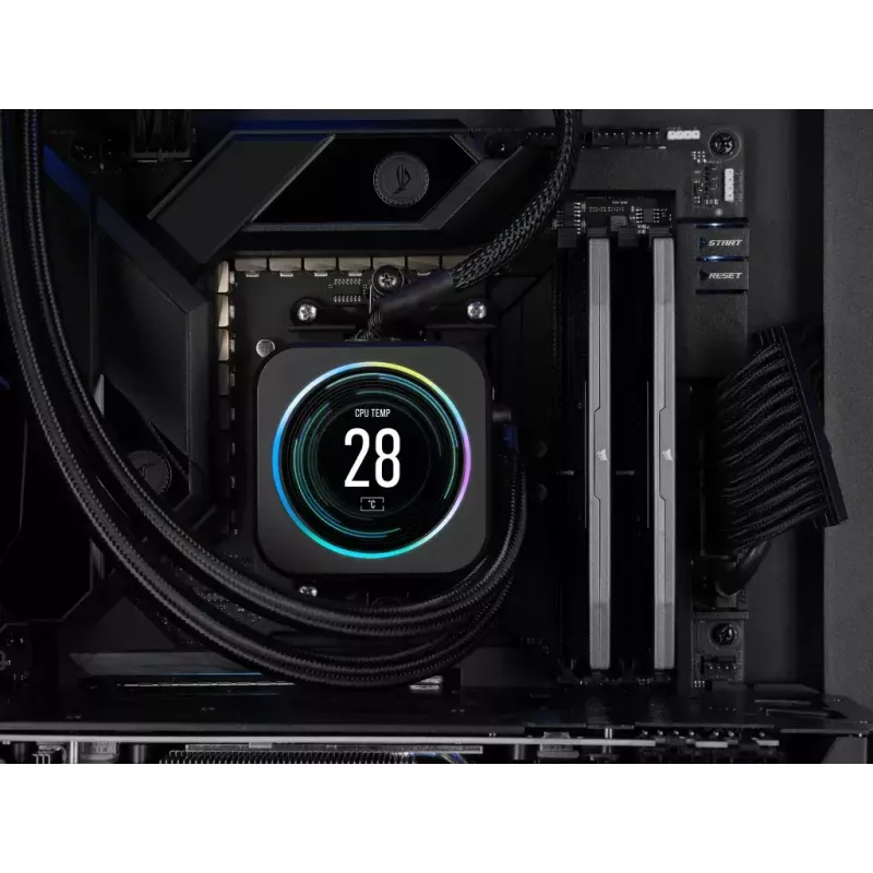 Corsair Vengeance, DDR5-6400, CL32, AMD EXPO + Intel XMP 3.0 - 32 GB Dual-Kit, cinzento