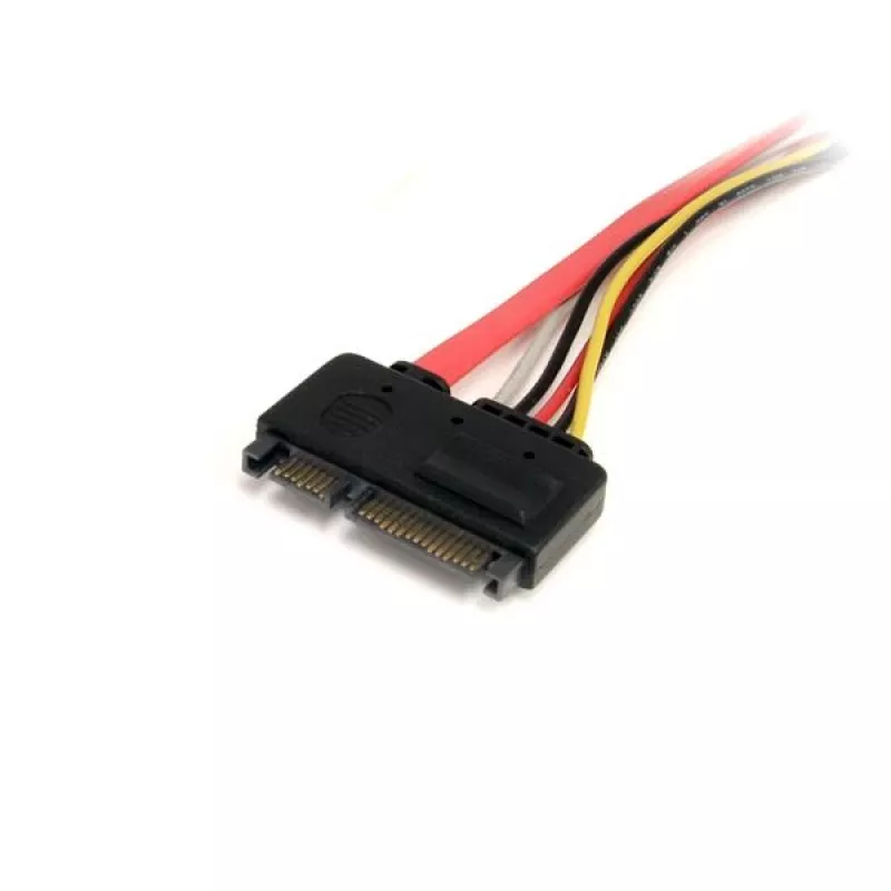 Cabo de extensão de alimentação e dados SATA de 22 pinos StarTech.com 30 cm