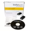 Adaptador de áudio estéreo USB StarTech.com Virtual 7.1 Placa de som externa