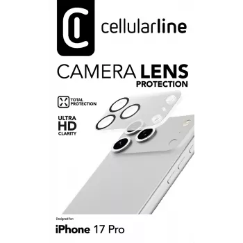 Cellularline lente de câmara - iPhone 17 Pro proteção para a câmara