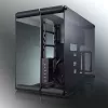RAIJINTEK Paean caixa de PC de secretária – preto transparente, ATX/Micro-ATX/Mini-ITX, 4x USB 3.2 Gen1, 3x3,5 polegadas + 3x2,5 polegadas baías