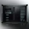 RAIJINTEK Paean caixa de PC de secretária – preto transparente, ATX/Micro-ATX/Mini-ITX, 4x USB 3.2 Gen1, 3x3,5 polegadas + 3x2,5 polegadas baías