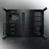RAIJINTEK Paean caixa de PC de secretária – preto transparente, ATX/Micro-ATX/Mini-ITX, 4x USB 3.2 Gen1, 3x3,5 polegadas + 3x2,5 polegadas baías