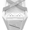 Caixa de PC ASUS ROG Strix Helios II Midi Tower branco — suporta EATX/ATX/Micro-ATX/Mini-ITX, 3x140mm frente + 1x140mm traseira, 2×3,5 polegadas + 4×2,5 polegadas baías, vidro temperado