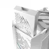 Caixa de PC ASUS ROG Strix Helios II Midi Tower branco — suporta EATX/ATX/Micro-ATX/Mini-ITX, 3x140mm frente + 1x140mm traseira, 2×3,5 polegadas + 4×2,5 polegadas baías, vidro temperado