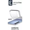 Cellularline Soft — capa de silicone flexível para Galaxy A16, capa, Samsung, Galaxy A16, 17 cm (6,7 polegadas), transparente