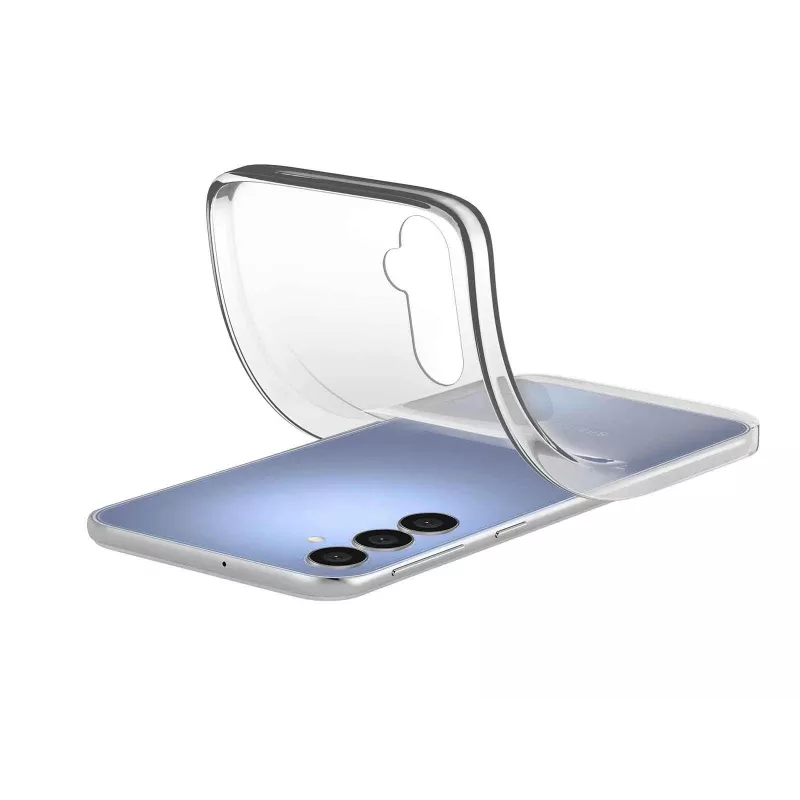 Cellularline Soft — capa de silicone flexível para Galaxy A16, capa, Samsung, Galaxy A16, 17 cm (6,7 polegadas), transparente