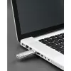 Pen USB Hama C-Laeta 128 GB USB Type-A / USB Type-C 3.2 Gen 1 (3.1 Gen 1) prateado