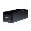 Carregador portátil para impressora Brother PA4CR002EU — carregador interior, preto, compatível com impressoras portáteis Brother