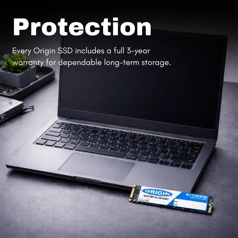 Origin Storage Inception SSD 512 GB NVMe M.2 3D TLC 42mm