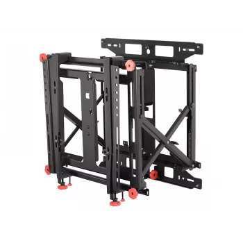 Peerless DS-VW775-QR Suporte de ecrã para sinalização digital 152,4 cm (60 polegadas) Preto