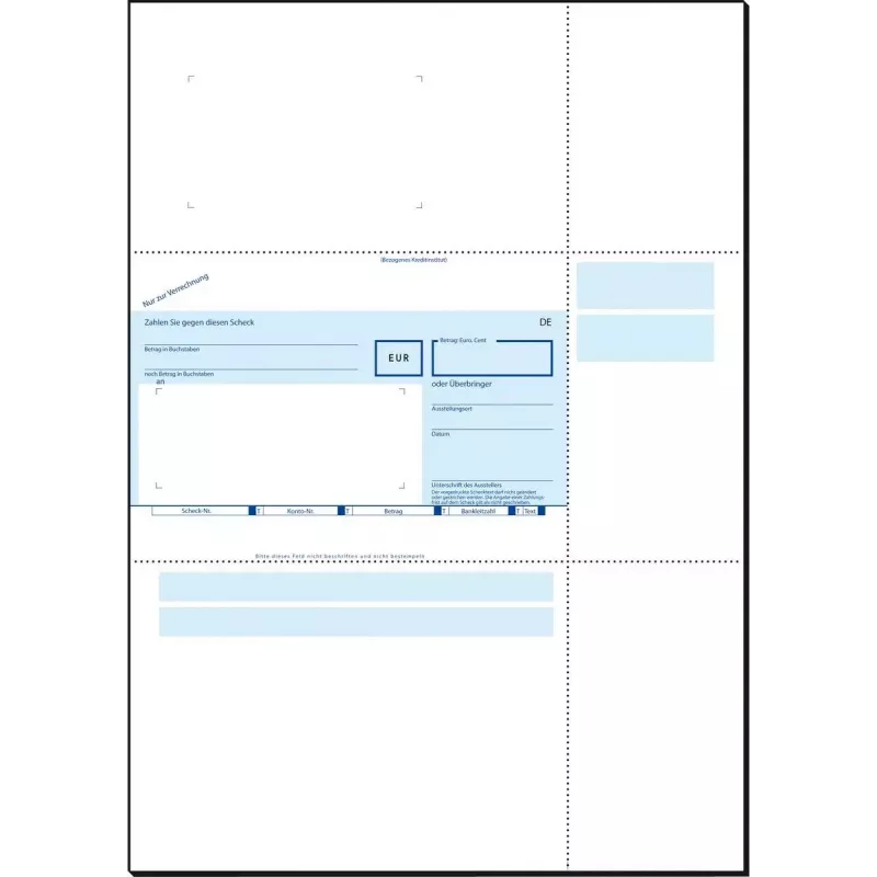 Formulário comercial Sigel ZV532