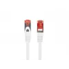Cabo de rede LANBERG PCF6-10CU-0050-W Cat6 S/FTP (S-STP) Branco 0,5 m RJ-45–RJ-45