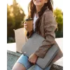 Inateck LB01006/S1 mala para portátil com bolsa para acessórios, 13,3 polegadas, cinzento