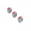 Dahle 00980-14986 Creativ-Set 980 conjunto de cabeças de corte para guilhotinas rotativas (bordo irregular, vincar, perfurar)