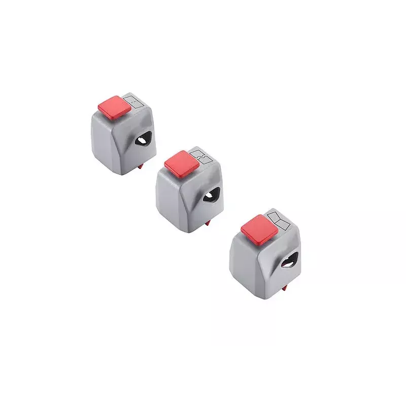 Dahle 00980-14986 Creativ-Set 980 conjunto de cabeças de corte para guilhotinas rotativas (bordo irregular, vincar, perfurar)