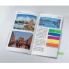 Marcador de livro Sigel HN610 marcador de livro flexível azul verde laranja violeta amarelo