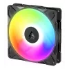 ARCTIC Freezer P14 Pro Reverse A-RGB - pack de 3 - ventoinha A-RGB PWM de 140 mm com distribuidor de cabos