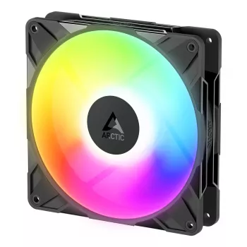 ARCTIC Freezer P14 Pro Reverse A-RGB - pack de 3 - ventoinha A-RGB PWM de 140 mm com distribuidor de cabos
