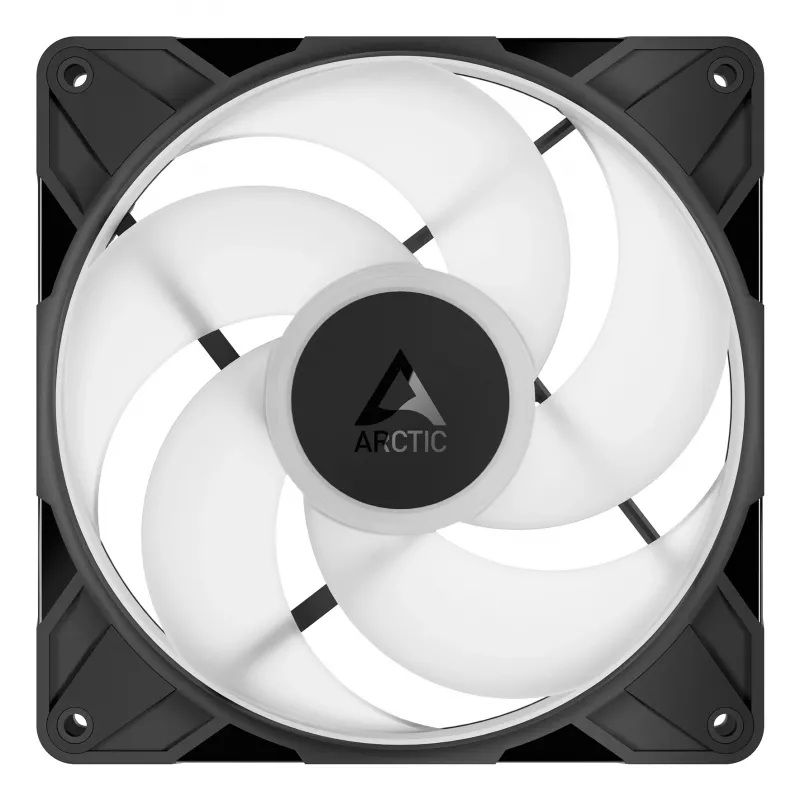 ARCTIC Freezer P14 Pro Reverse A-RGB - pack de 3 - ventoinha A-RGB PWM de 140 mm com distribuidor de cabos