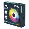 ARCTIC Freezer P14 Pro Reverse A-RGB - pack de 3 - ventoinha A-RGB PWM de 140 mm com distribuidor de cabos