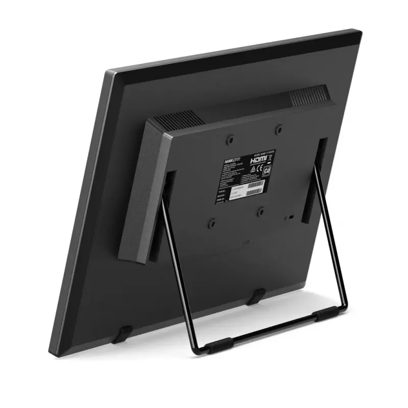 HANNspree HT165HPB Monitor tátil LCD IPS Full HD de 39,6 cm (15,6 polegadas) 1920×1080, 15 ms, VESA, Altifalantes, Preto